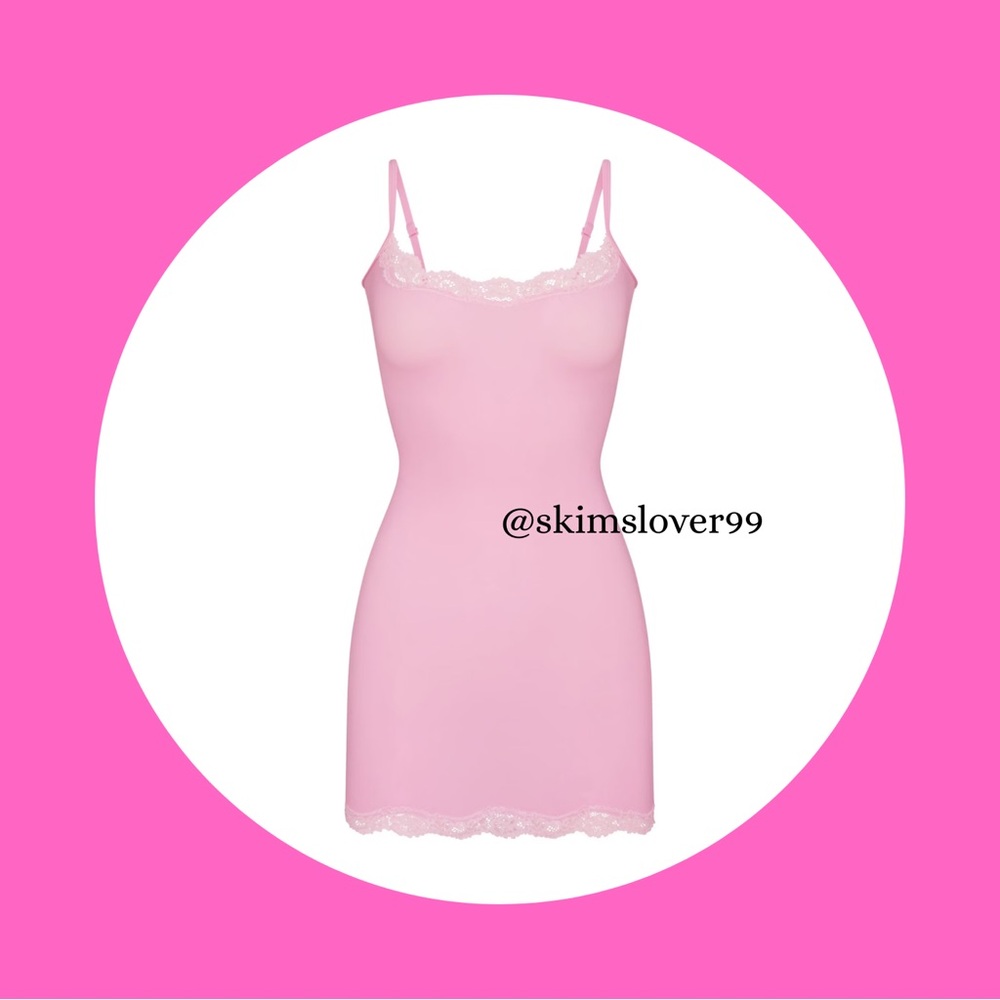 SKIMS - Fits Everybody Lace Slip Dress